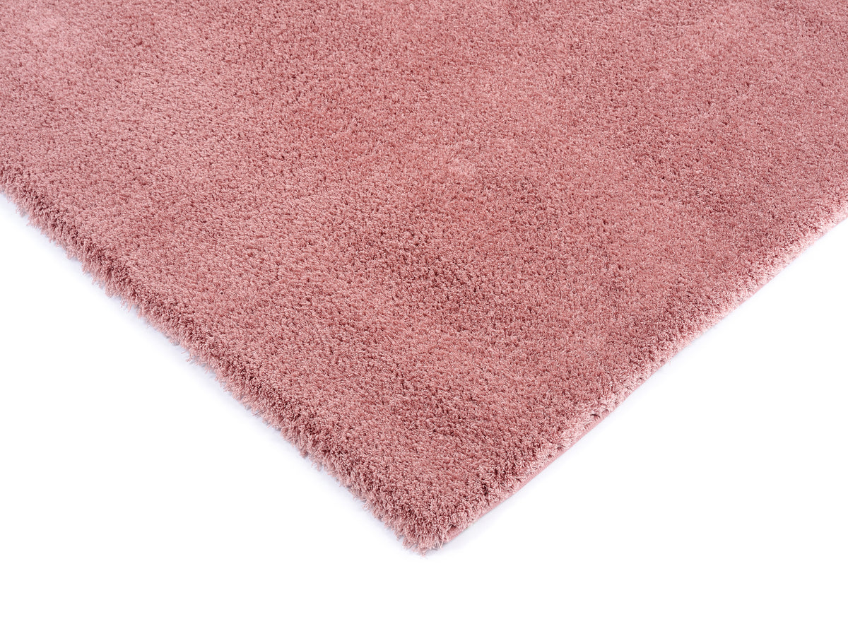 OCI Teppich SOFT DREAM rosenholz Quadratisch weicher Shaggy Hochlor Langflor Teppich