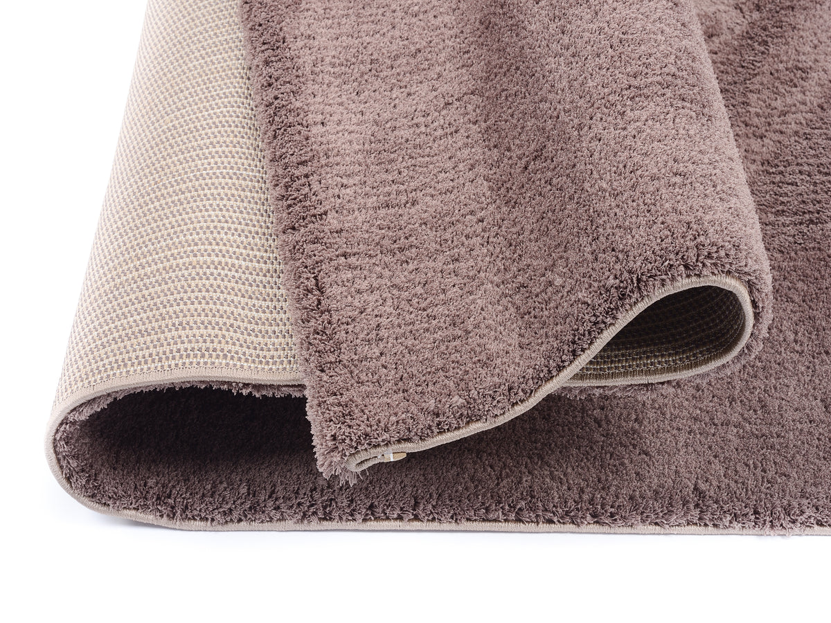 OCI Teppich SOFT DREAM braun Quadratisch weicher Shaggy Hochlor Langflor Teppich