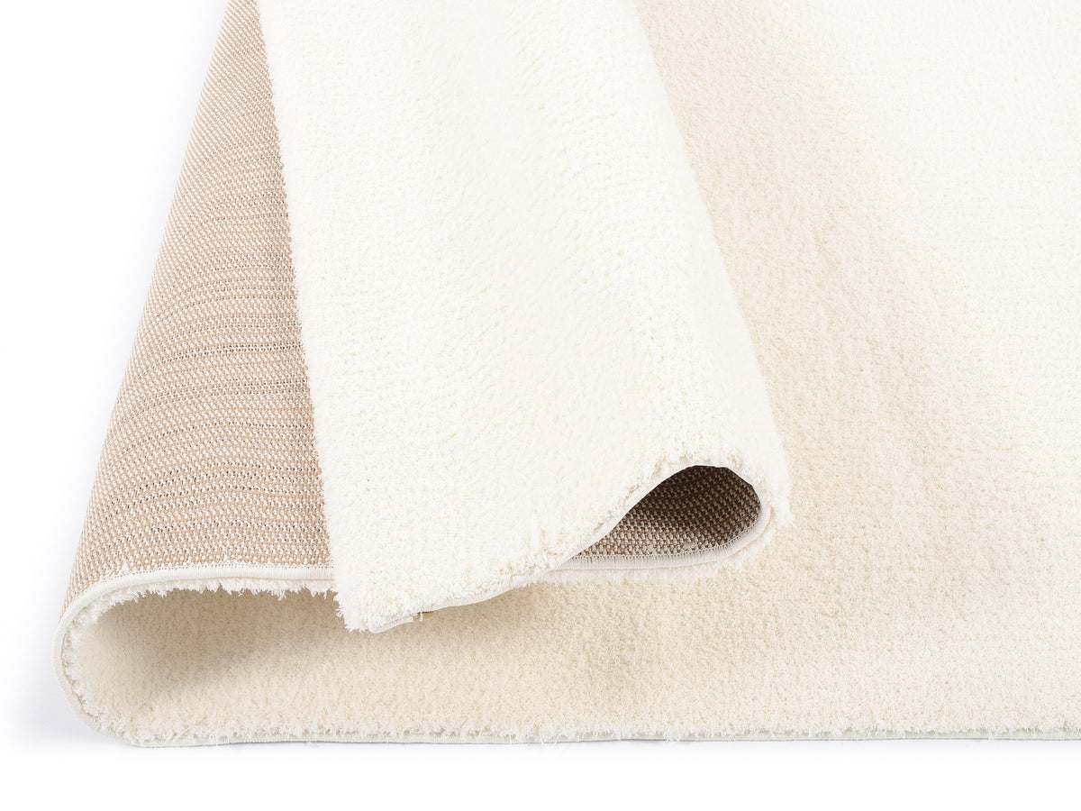 OCI Teppich SOFT DREAM creme Quadratisch weicher Shaggy Hochlor Langflor Teppich
