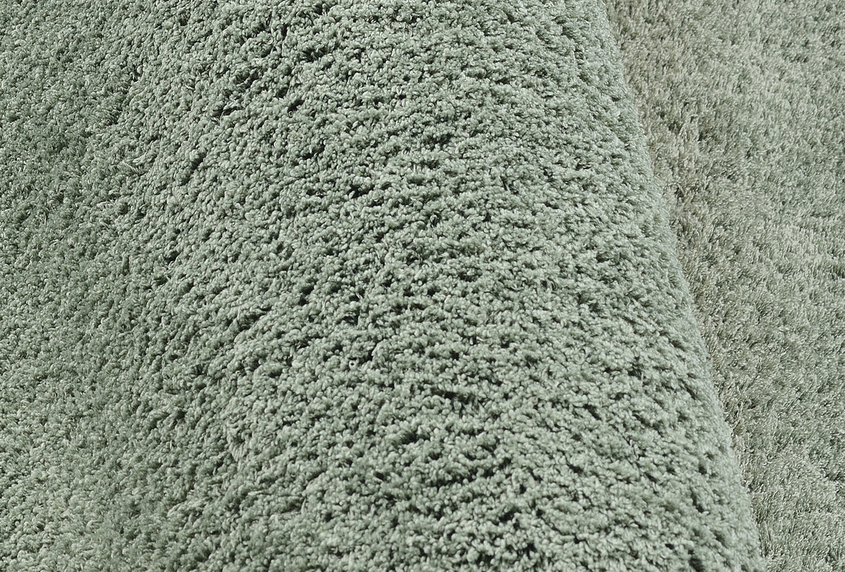 OCI Teppich SOFT DREAM oliv Quadratisch weicher Shaggy Hochlor Langflor Teppich
