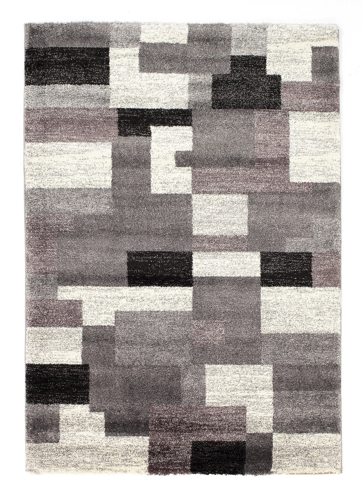 OCI Teppich STEADY ALLOVER grau-flieder moderner Designer Teppich Öko-Tex