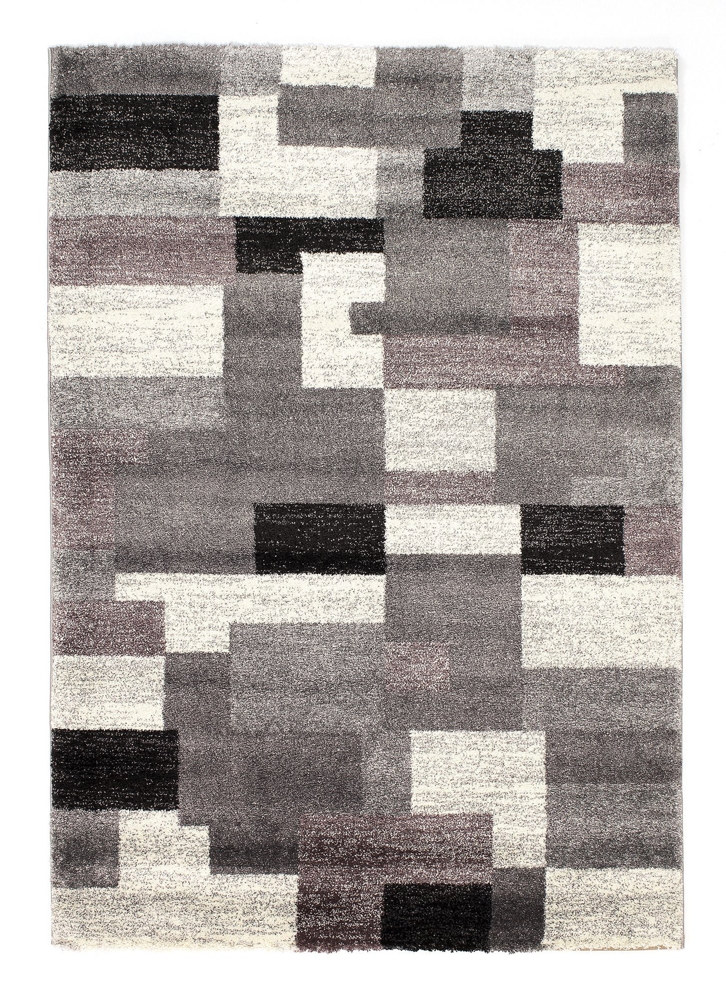 OCI Teppich STEADY ALLOVER grau-flieder moderner Designer Teppich Öko-Tex