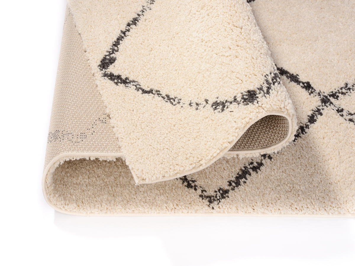 OCI Teppich STOCKHOLM creme Moderner Vintage Designer Teppich