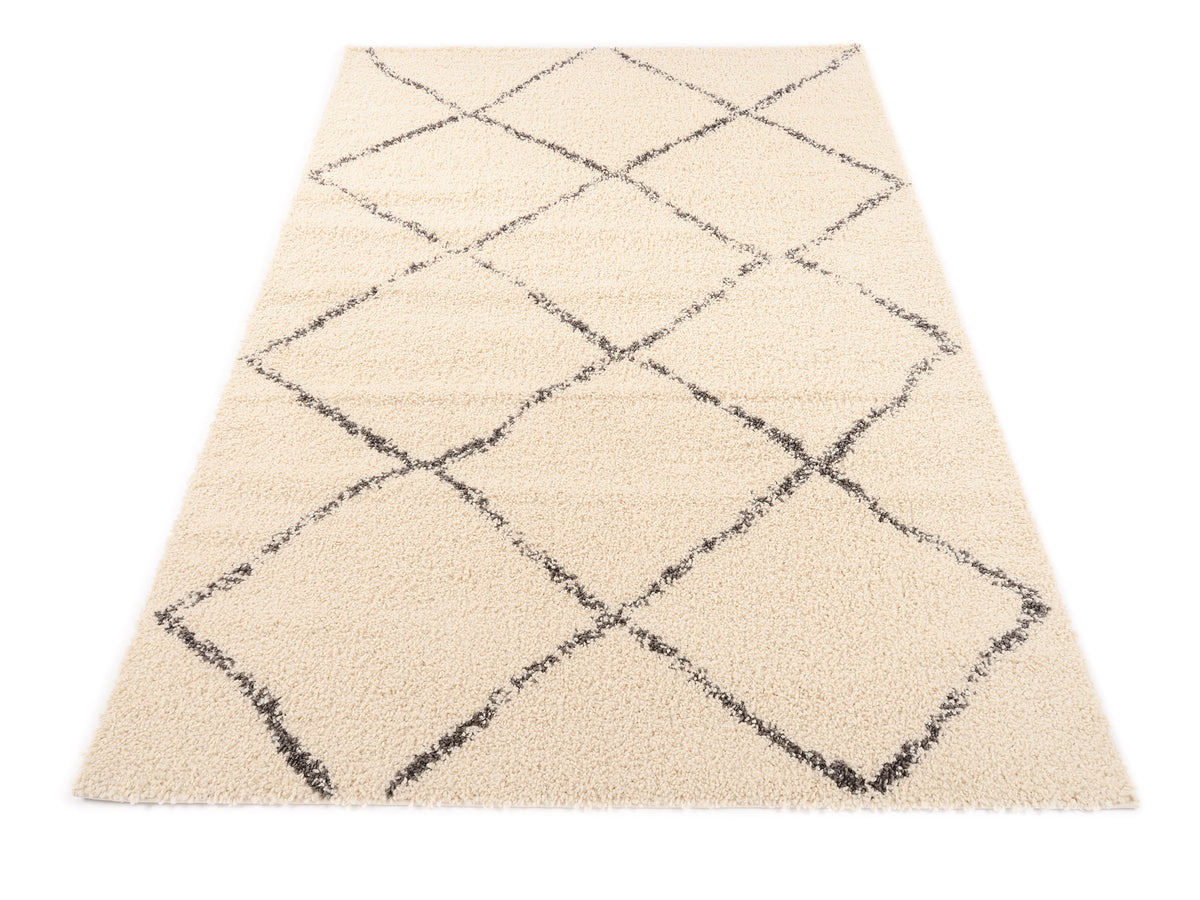 OCI Teppich STOCKHOLM creme Moderner Vintage Designer Teppich