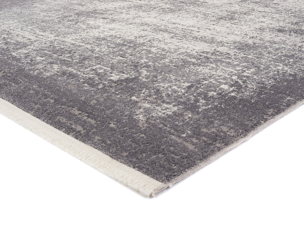OCI Teppich TOP EMILIA grau moderner Designer Teppich mit 3D Optik