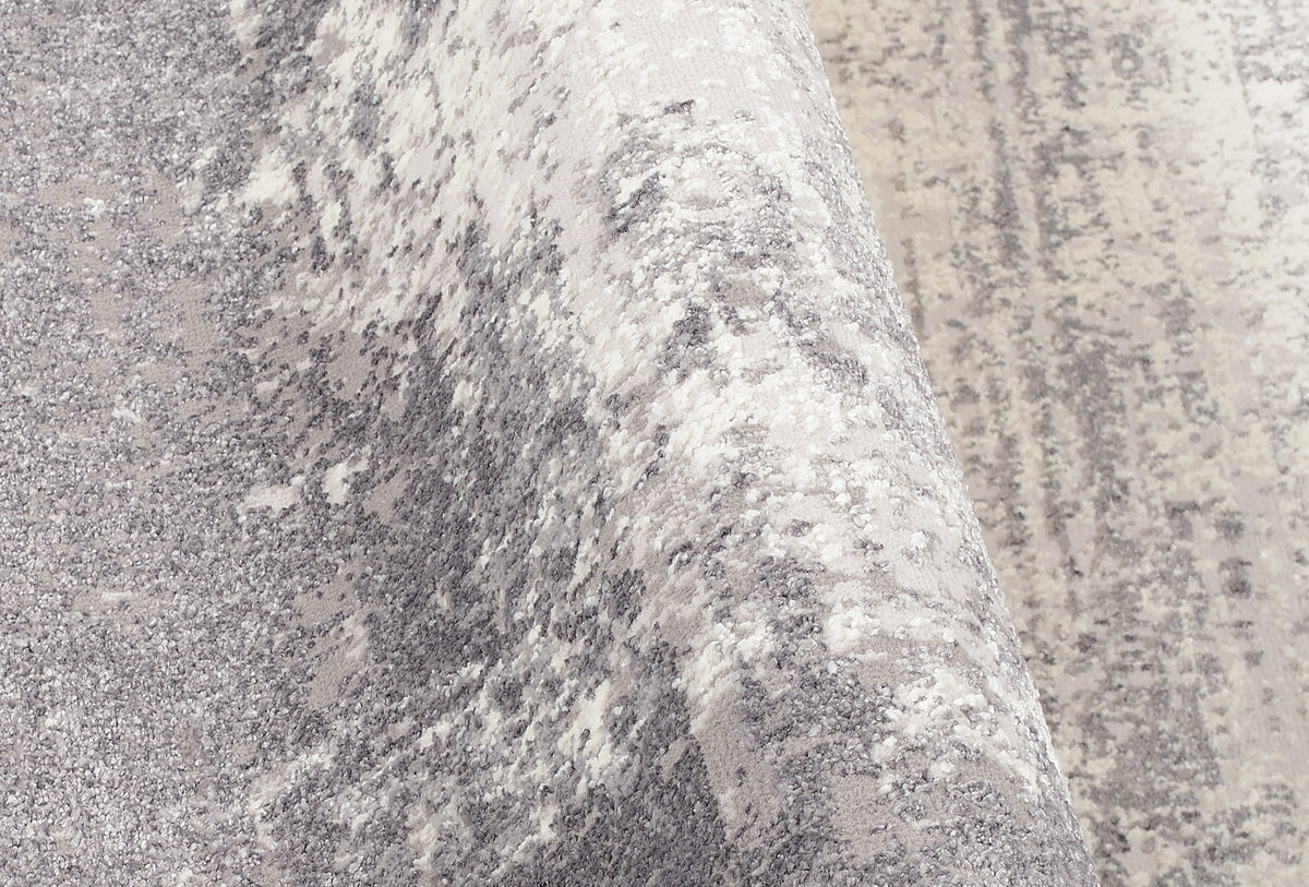 OCI Teppich TOP EMILIA grau moderner Designer Teppich mit 3D Optik
