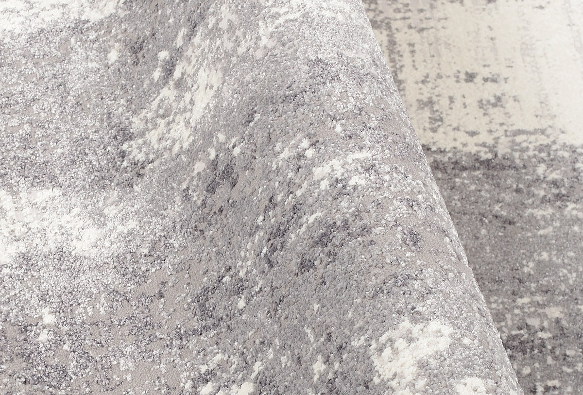 OCI Teppich TOP LARISSA grau moderner Designer Teppich mit 3D Optik