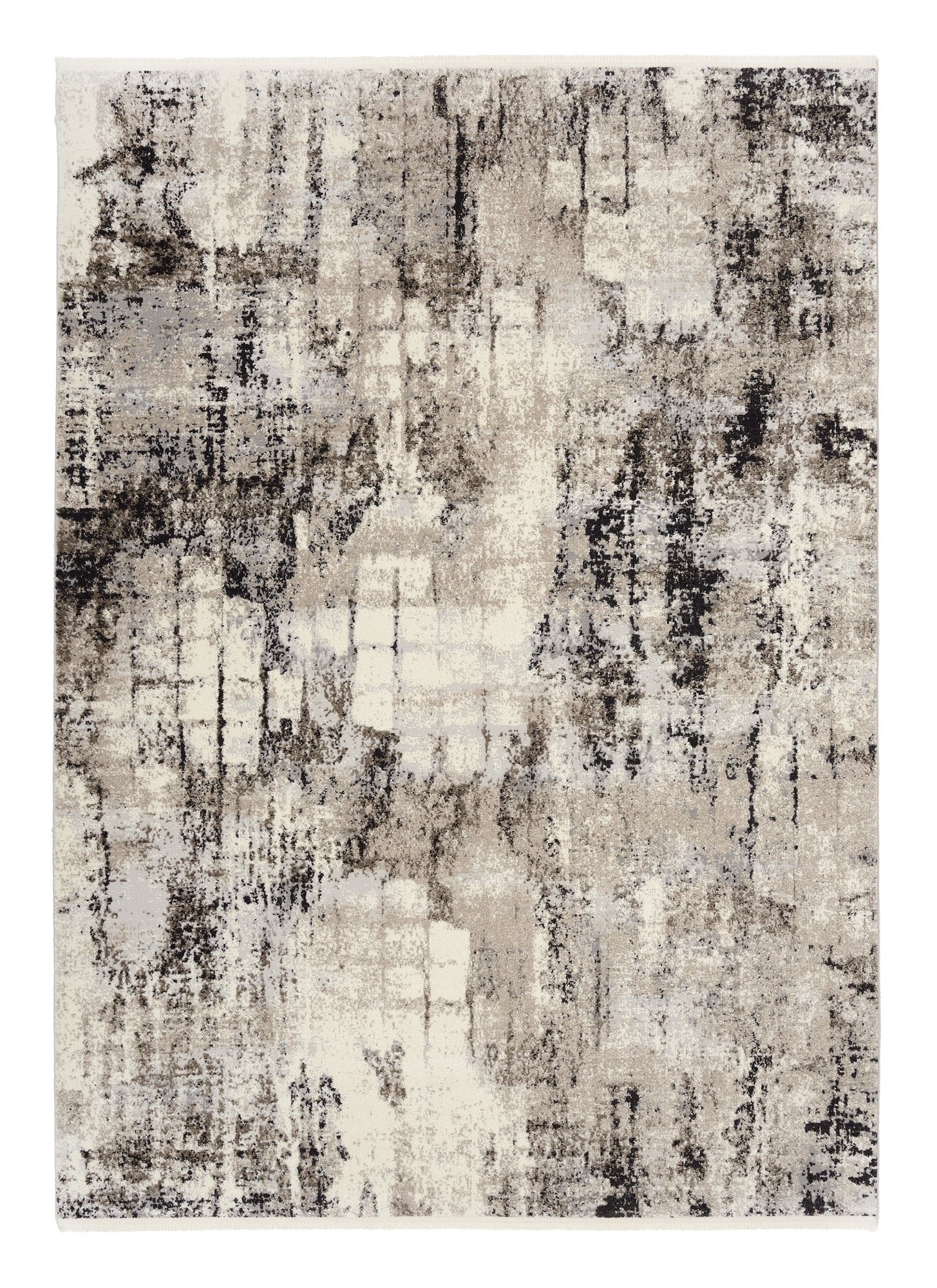 OCI Teppich TOP ALINA beige-braun moderner Designer Teppich mit 3D Optik