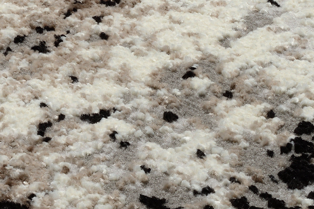 OCI Teppich TOP ALINA beige-braun moderner Designer Teppich mit 3D Optik