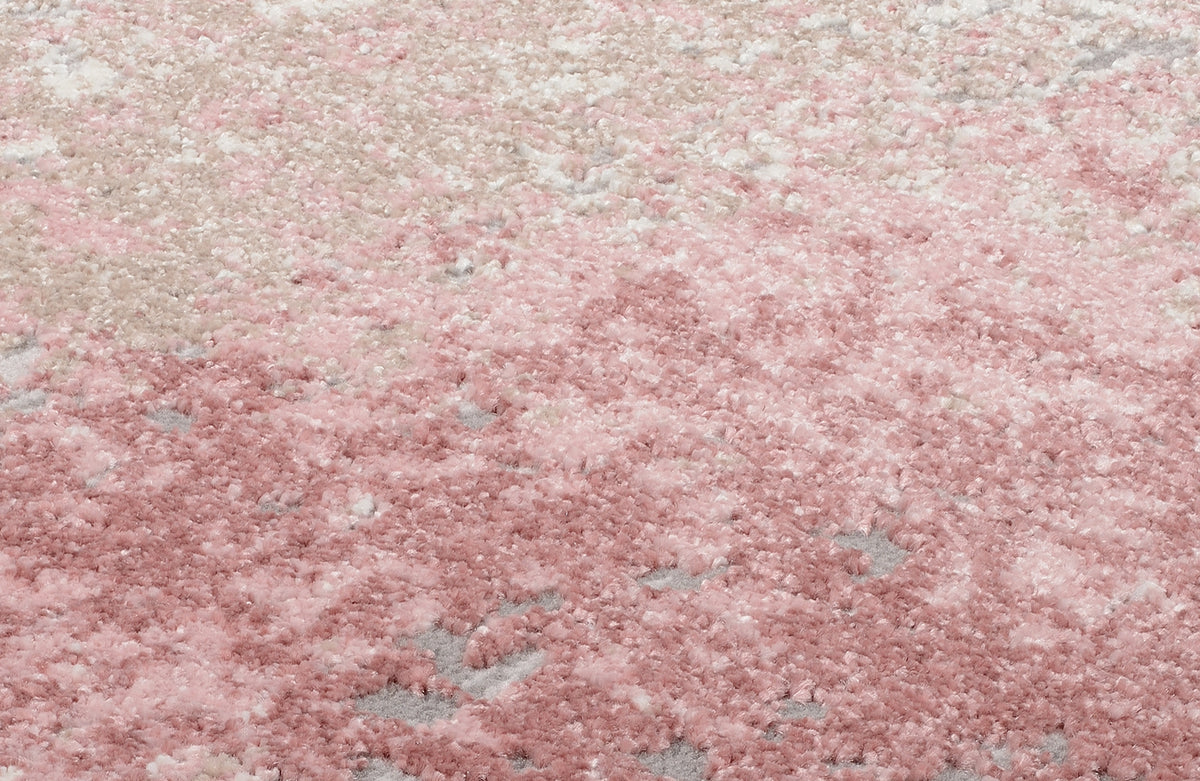 OCI Teppich TOP SABINA creme-rosa moderner Designer Teppich mit 3D Optik
