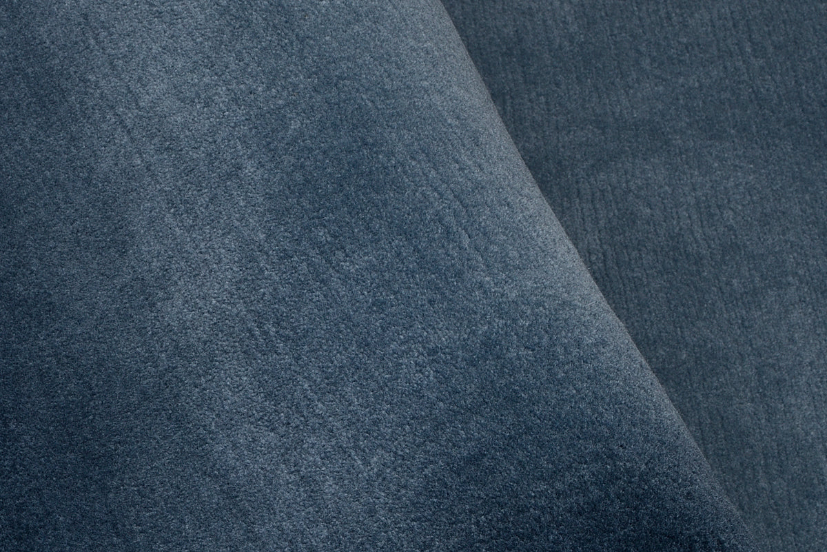 OCI Teppich VINCIANO TAMI blau echter original handgeknüpfter Nepal-Teppich