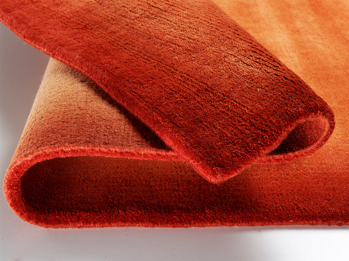 OCI Teppich VINCIANO TAMI rot echter original handgeknüpfter Nepal-Teppich