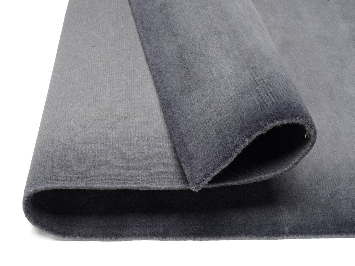 OCI Teppich VINCIANO TAMI grau echter original handgeknüpfter Nepal-Teppich